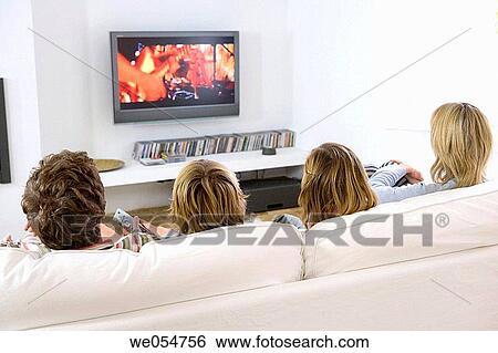 Stock Photograph - addiction, back view, at-home, 30's. Fotosearch