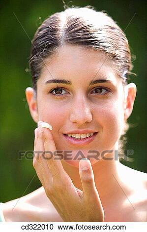 adolescence, Beauty Care, beauty, apply, action View Large Photo Image Stock Image - adolescence, Beauty Care, beauty, apply, action. Fotosearch