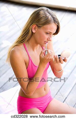 adolescence, blond, Beauty Care, beauty, activity View Large Photo Image Stock Photo - adolescence, blond, Beauty Care, beauty, activity. Fotosearch