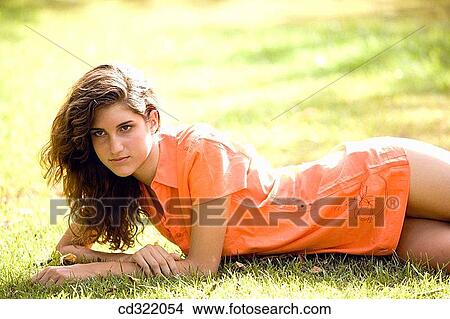 adolescence, brunette, beauty, 20's View Large Photo Image Picture - adolescence, brunette, beauty, 20's. Fotosearch