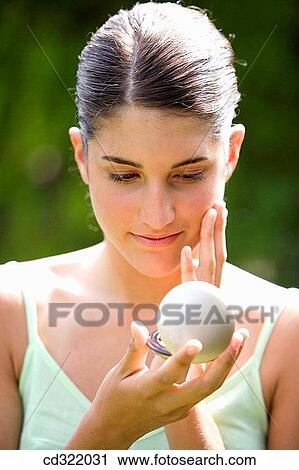 adolescence, brunette, Beauty Care, beauty, activity View Large Photo Image Stock Image - adolescence, brunette, Beauty Care, beauty, activity. Fotosearch