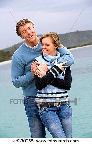 affection, bonding, bond, beach, 30's View Large Photo Image Stock Photography - affection, bonding, bond, beach, 30's. Fotosearch