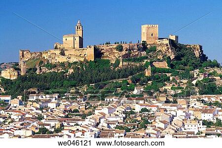 Alcalß la Real. Ja? n province, Andalusia, Spain View Large Photo Image Stock Image - Alcalß la Real. Ja? n province, Andalusia, Spain. Fotosearch