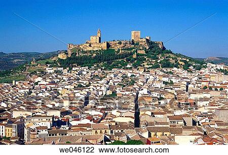 Alcalß la Real. Ja? n province, Andalusia, Spain View Large Photo Image Stock Image - Alcalß la Real. Ja? n province, Andalusia, Spain. Fotosearch