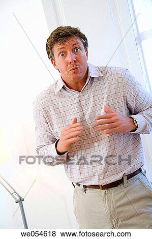 amazement, at-home, astonishment, astonished, amazed View Large Photo Image Stock Photo - amazement, at-home, astonishment, astonished, amazed. Fotosearch