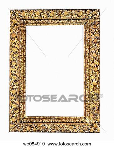 An elegant Gold gilded frame View Large Photo Image Stock Image - An elegant Gold gilded frame. Fotosearch