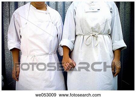 Stock Photo - apron, companion, chef, anonymous. Fotosearch