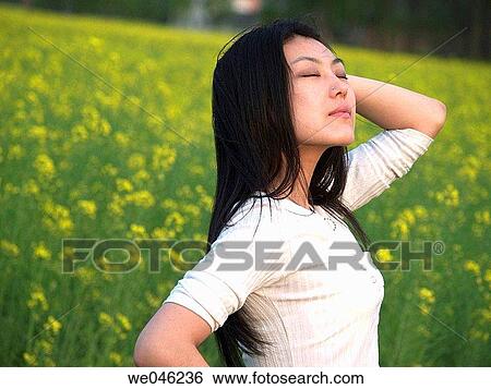 Asian, Close-up, brunette, aroma View Large Photo Image Stock Photograph - Asian, Close-up, brunette, aroma. Fotosearch