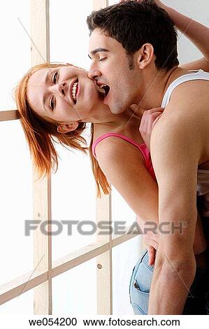 at-home, bonding, bond, attraction, 20's View Large Photo Image Stock Image - at-home, bonding, bond, attraction, 20's. Fotosearch
