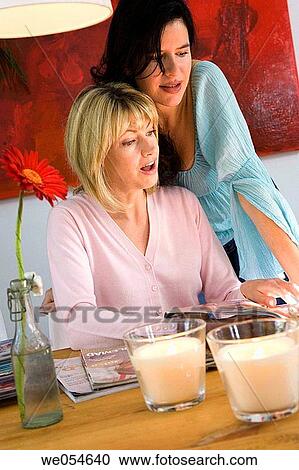 at-home, candle, browsing, browse, 30's View Large Photo Image Stock Image - at-home, candle, browsing, browse, 30's. Fotosearch