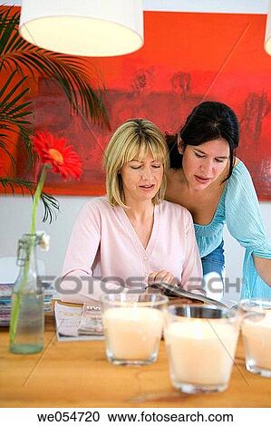 at-home, candle, browsing, browse, 30's View Large Photo Image Stock Image - at-home, candle, browsing, browse, 30's. Fotosearch