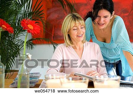 at-home, candle, browsing, browse, 30's View Large Photo Image Stock Photo - at-home, candle, browsing, browse, 30's. Fotosearch