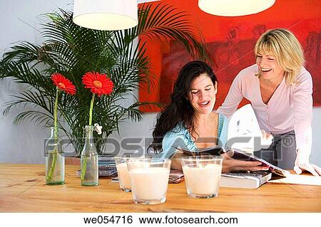 at-home, candle, browsing, browse, 30's View Large Photo Image Stock Photograph - at-home, candle, browsing, browse, 30's. Fotosearch