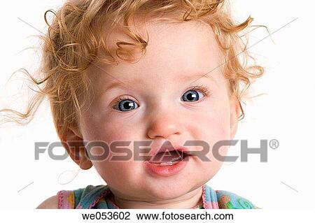 attentive, blue eyes, blond, baby, attention View Large Photo Image Stock Image - attentive, blue eyes, blond, baby, attention. Fotosearch