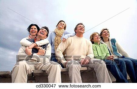 autumn, bond, baby boomer, 30's View Large Photo Image Stock Photo - autumn, bond, baby boomer, 30's. Fotosearch
