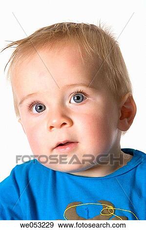 baby, blond, blue eyes, boy, child View Large Photo Image Stock Photo - baby, blond, blue eyes, boy, child. Fotosearch