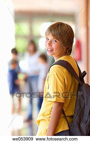 backpack, boy, child, contemporary View Large Photo Image Stock Photo - backpack, boy, child, contemporary. Fotosearch
