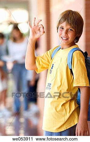 backpack, child, boy, approval View Large Photo Image Stock Image - backpack, child, boy, approval. Fotosearch