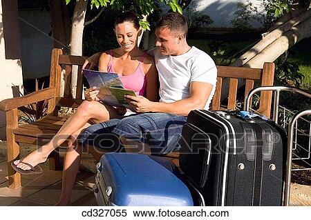 baggage, carry, bench, bearing, activity View Large Photo Image Stock Photography - baggage, carry, bench, bearing, activity. Fotosearch