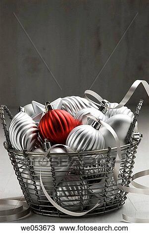 ball, basket, bauble, Christmas, Christmas decoration, Christmas ornament View Large Photo Image Stock Image - ball, basket, bauble, Christmas, Christmas decoration, Christmas ornament. Fotosearch