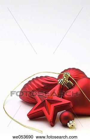 Stock Image - ball, bauble, Christmas, Christmas decoration, Christmas ornament, Close-up. Fotosearch