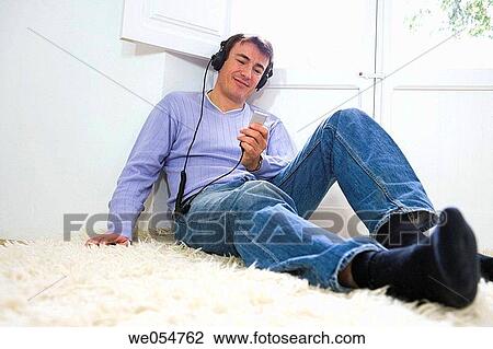 barefoot, carpet, calm, at-home View Large Photo Image Stock Image - barefoot, carpet, calm, at-home. Fotosearch