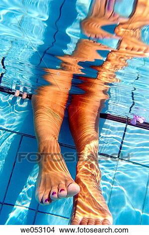Picture - barefoot, contemporary, detail, feet. Fotosearch
