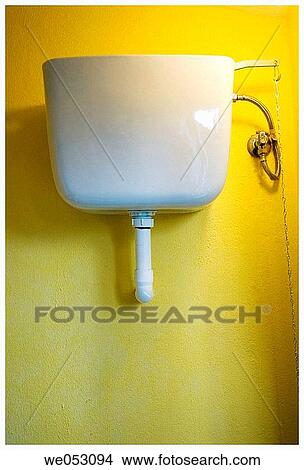 bathroom, detail, concept, cistern, aged View Large Photo Image Picture - bathroom, detail, concept, cistern, aged. Fotosearch