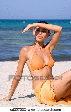beach, beauty, Beauty Care, body View Large Photo Image Stock Image - beach, beauty, Beauty Care, body. Fotosearch