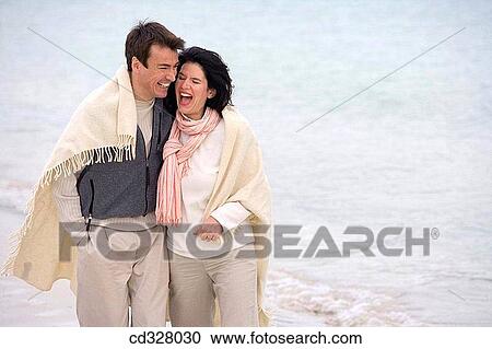 beach, bonding, bond, blanket, 30's View Large Photo Image Stock Image - beach, bonding, bond, blanket, 30's. Fotosearch