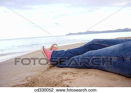 beach, calm, child, contemporary View Large Photo Image Stock Image - beach, calm, child, contemporary. Fotosearch