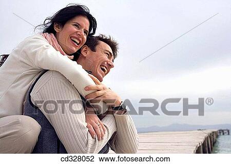 Stock Image - Best friend, bonding, bond, 30's. Fotosearch