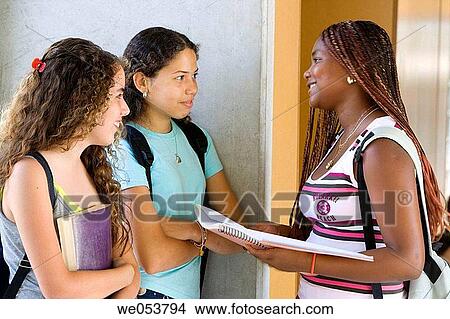 black, companion, chat, adolescence View Large Photo Image Picture - black, companion, chat, adolescence. Fotosearch
