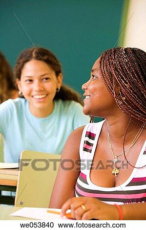 black, contemporary, companion, classroom, adolescence View Large Photo Image Stock Image - black, contemporary, companion, classroom, adolescence. Fotosearch