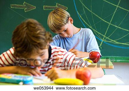 blackboard, board, boy, chalkboard, chalkboards View Large Photo Image Picture - blackboard, board, boy, chalkboard, chalkboards. Fotosearch