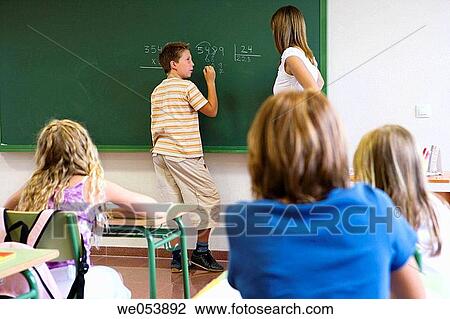 blackboard, board, boy, chalkboard View Large Photo Image Stock Image - blackboard, board, boy, chalkboard. Fotosearch
