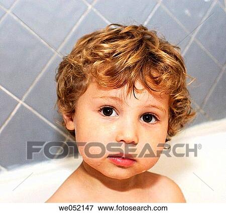 blond, bath, bathtub, bathroom, bathing, 3-4 years View Large Photo Image Stock Photo - blond, bath, bathtub, bathroom, bathing, 3-4 years. Fotosearch