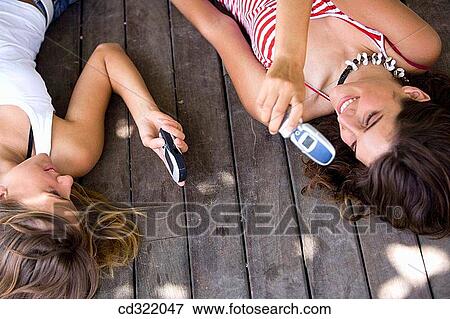 blond, carefree, brunette, adolescence View Large Photo Image Stock Photo - blond, carefree, brunette, adolescence. Fotosearch