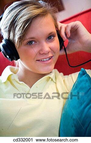 blond, child, blue eyes, at-home View Large Photo Image Stock Image - blond, child, blue eyes, at-home. Fotosearch