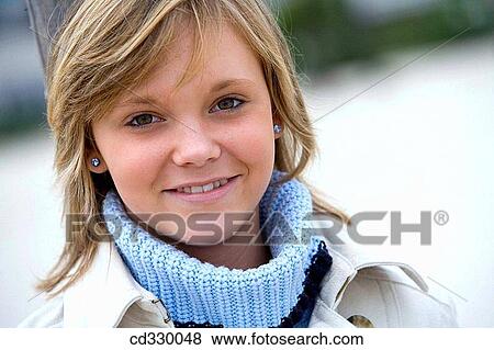 blond, Close-up, child, blue eyes, autumn View Large Photo Image Stock Photo - blond, Close-up, child, blue eyes, autumn. Fotosearch