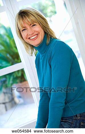 blond, contemporary, at-home View Large Photo Image Picture - blond, contemporary, at-home. Fotosearch