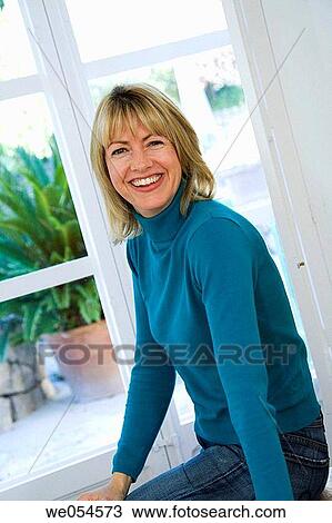 blond, contemporary, at-home View Large Photo Image Stock Image - blond, contemporary, at-home. Fotosearch