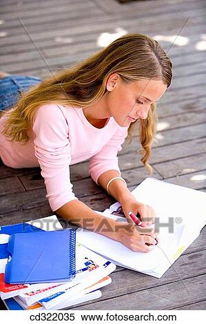 blond, contemporary, book, adolescence View Large Photo Image Stock Photography - blond, contemporary, book, adolescence. Fotosearch