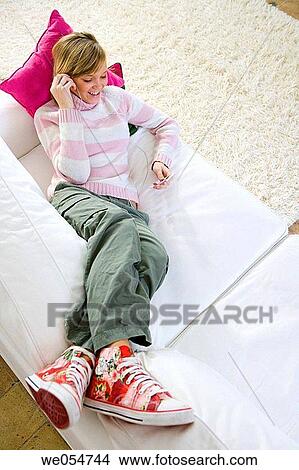 blond, contemporary, child, at-home View Large Photo Image Picture - blond, contemporary, child, at-home. Fotosearch