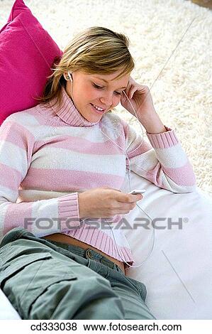 blond, contemporary, child, at-home View Large Photo Image Stock Photo - blond, contemporary, child, at-home. Fotosearch