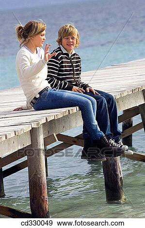 boy, brother, calm, chat, child View Large Photo Image Stock Photo - boy, brother, calm, chat, child. Fotosearch