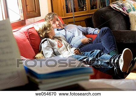 boy, chat, calm, at-home View Large Photo Image Stock Image - boy, chat, calm, at-home. Fotosearch