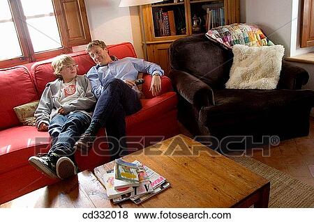 boy, chat, calm, at-home View Large Photo Image Stock Photo - boy, chat, calm, at-home. Fotosearch