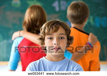 boy, child, classroom, Close-up View Large Photo Image Stock Image - boy, child, classroom, Close-up. Fotosearch