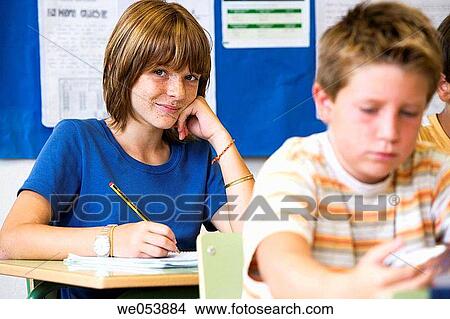 boy, child, classroom, contemporary View Large Photo Image Picture - boy, child, classroom, contemporary. Fotosearch